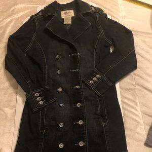 Girls Denim Coat